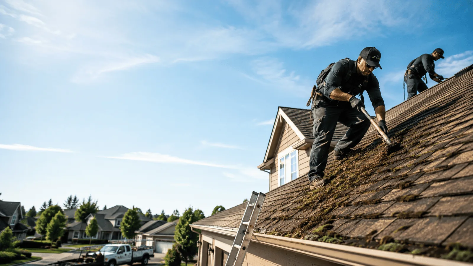 Roof Moss Removal in Round Rock, AZ near me